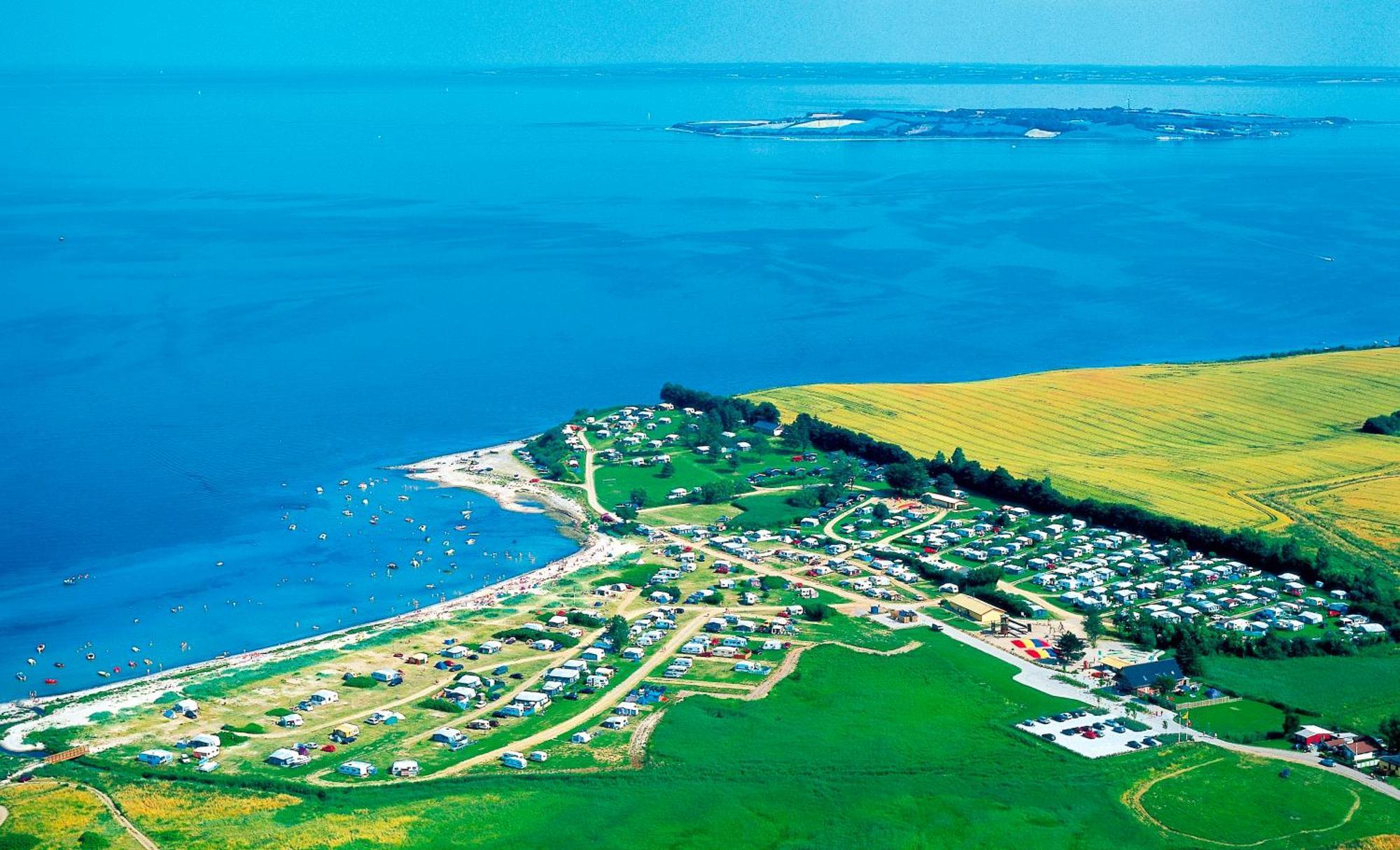 Vikaer Strand Camping & Cottages Diernæs المظهر الخارجي الصورة