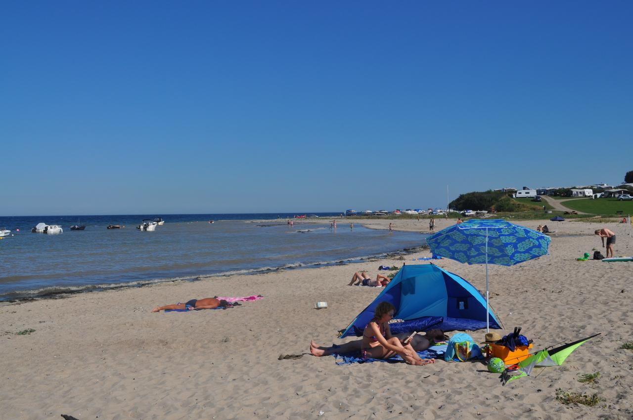 Vikaer Strand Camping & Cottages Diernæs المظهر الخارجي الصورة